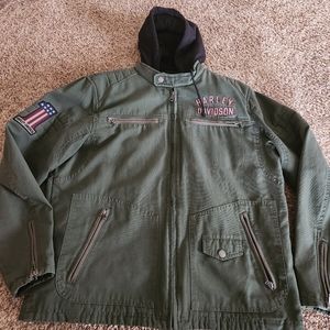 Harley-Davidson 3 in 1 Khaki Coat
